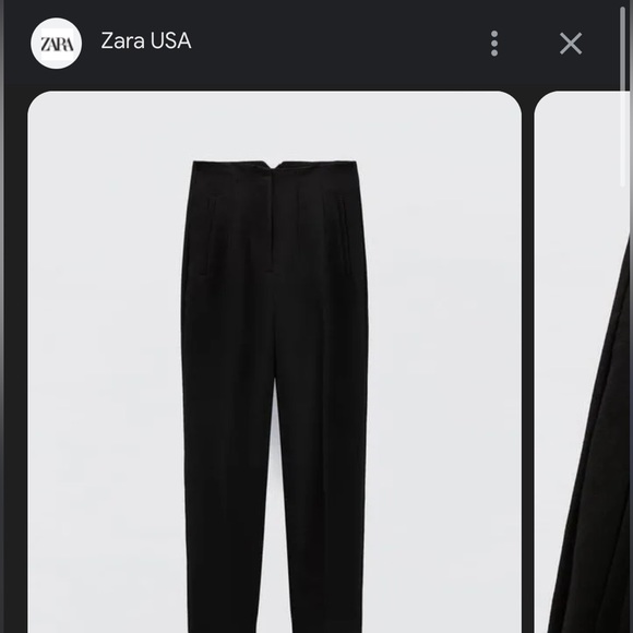 Brand new black Zara trousers - Picture 2 of 5